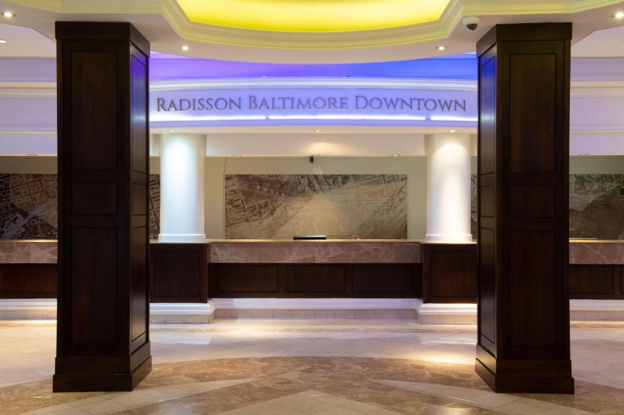 Radisson Hotel Baltimore Downtown-Inner Harbor Exteriör bild